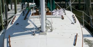 Final Photo - is this where we got the term "poop deck?"  Birds have been doing me wrong!